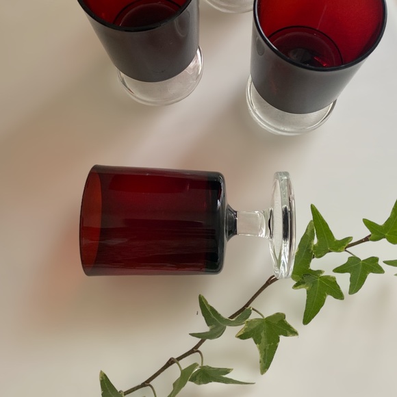 Luminarc Cavalier | Ruby Red | Glass Set 🥀 - Picture 5 of 5